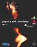 Portada del libro Physics and chemistry. Curie. 4 ESO. Savia.