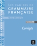 Portada del libro Corrigés des Cahiers de grammaire A1