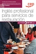 Portada del libro Manual. Inglés profesional para servicios de restauración (MF1051_2). Certificados de profesionalidad. Servicios de restaurante (HOTR0608)