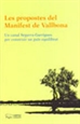 Portada del libro Les propostes del Manifest de Vallbona