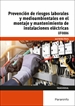 Portada del libro Prevención de riesgos laborales y medioambientales en el montaje y mantenimiento de instalaciones eléctricas