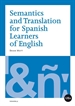 Portada del libro Semantics and Translation for Spanish Learners of English