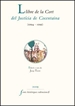 Portada del libro Llibre de la Cort del Justícia de Cocentaina (1294-1295)