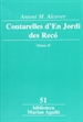 Portada del libro Contarelles d'En Jordi des Recó, Vol. 2