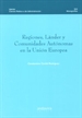 Portada del libro Regiones, Länder y Comunidades Autónomas en la Unión Europea