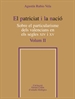 Portada del libro El patriciat i la nació.  Sobre el particularisme dels valencians en els segles XIV i XV, Vol. 2