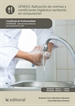 Portada del libro Aplicación de normas y condiciones higiénico-sanitarias en restauración. HOTR0208 - Operaciones básicas del restaurante y bar