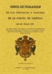 Portada del libro Censo de población de las provincias y partidos de la Corona de Castilla en el siglo XVI