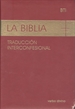 Portada del libro La Biblia. Traducción Interconfesional