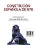 Portada del libro Constitución española de 1978