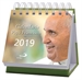 Portada del libro Calendario de mesa Papa Francisco 2019