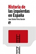 Portada del libro Historia de las izquierdas en España