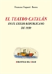 Portada del libro El teatro catalán en el exilio republicano de 1939
