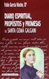 Portada del libro Diario espiritual, propósitos y promesas de Santa Gema Galgani