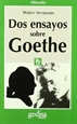 Portada del libro Dos ensayos sobre Goethe