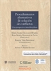 Portada del libro Procedimientos alternativos de solución de conflictos  (Papel + e-book)