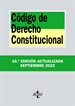 Portada del libro Código de Derecho Constitucional