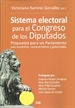Portada del libro Sistema electoral para el Congreso de los Diputados