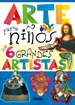 Portada del libro Arte para niños con 6 grandes artistas