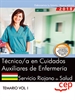 Portada del libro Técnico/a en Cuidados Auxiliares de Enfermería. Servicio Riojano de Salud. Temario Vol. I.