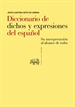 Portada del libro Diccionario de dichos y expresiones del español