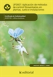 Portada del libro Aplicación de métodos de control fitosanitarios en plantas, suelo e instalaciones. agac0108 - cultivos herbáceos