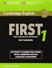 Portada del libro Cambridge English First 1 for Revised Exam from 2015 Student's Book with Answers