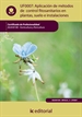 Portada del libro Aplicación de métodos de control fitosanitarios en plantas, suelo e instalaciones. agah0108 - horticultura y floricultura