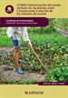 Portada del libro Determinación del estado sanitario de las plantas, suelo e instalaciones y elección de los métodos de control. agah0108 - horticultura y floricultura