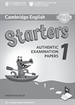 Portada del libro Cambridge English Young Learners 1 for Revised Exam from 2018 Starters Answer Booklet