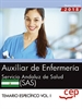 Portada del libro Auxiliar de Enfermería. Servicio Andaluz de Salud (SAS). Temario específico. Vol. I.