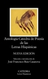 Portada del libro Antología Cátedra de Poesía de las Letras Hispánicas