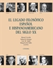 Portada del libro El legado filosófico español e hispanoamericano del siglo XX