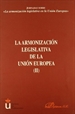 Portada del libro La armonización legislativa de la Unión Europea
