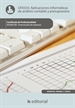 Portada del libro Aplicaciones informáticas de análisis contable y presupuestos. adgn0108 - financiación de empresas
