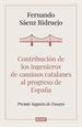 Portada del libro Contribución de los ingenieros de caminos catalanes al progreso de España