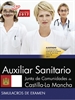 Portada del libro Auxiliar Sanitario. Junta de Comunidades de Castilla-La Mancha. Simulacros de examen