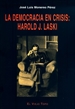 Portada del libro La democracia en crisis: Harold J. Laski