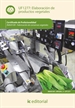 Portada del libro Elaboración de productos vegetales. inav0109 - fabricación de conservas vegetales