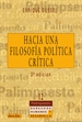 Portada del libro Hacia una filosofía política crítica