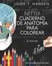 Portada del libro Netter. Cuaderno de anatomía para colorear + StudentConsult (2ª ed.)