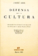 Portada del libro Defensa de la cultura