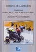 Portada del libro Reglamento de clasificación de la asociación Powerchair España