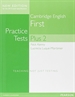Portada del libro Cambridge First Volume 2 Practice Tests Plus New Edition Students' Book