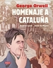 Portada del libro Homenaje a Cataluña (versión gráfica)