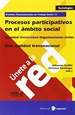 Portada del libro Procesos participativos en el ámbito social