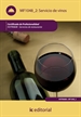 Portada del libro Servicio de vinos. hotr0608 - servicios de restaurante