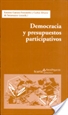 Portada del libro Democracia y presupuestos participativos