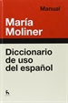 Portada del libro Diccionario de uso del español. Manual