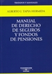 Portada del libro Manual de Derecho de Seguros y Fondos de Pensiones